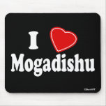 I Love Mogadishu mousepads
