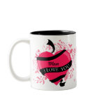 I Love Mom mugs