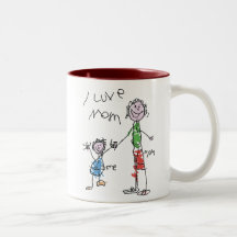 i love mom mugs