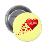I Love Mom Pins