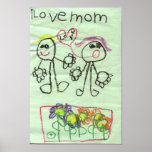 i love mom posters