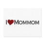 I love mommom postcard