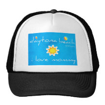 I love mommy  Daytona Beach Trucker Hat