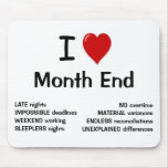 I Love Month End - I Heart Month End