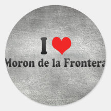 I Love Moron de la Frontera, Spain Sticker