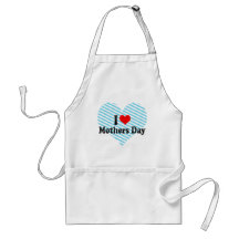 I love Mothers Day Aprons