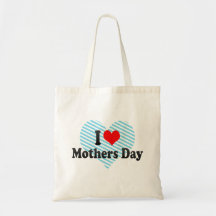 I love Mothers Day Canvas Bag