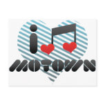 I Love Motown Postcards