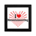 I love Mountaineering Trinket Box