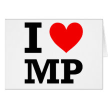 I Love MP Design Cards