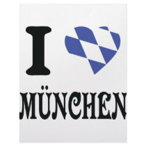 I love München icon Letterhead Design