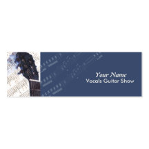 I Love Music - Business-, Profile Card Business Card Template