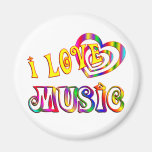 I Love Music Magnets