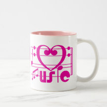 I LOVE MUSIC MUG