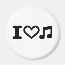 I love music note fridge magnet