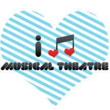 I Love Musical Theatre Acrylic Cut Outs