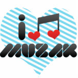 I Love Muzak photo sculptures