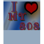 I Love My 808 t-shirts