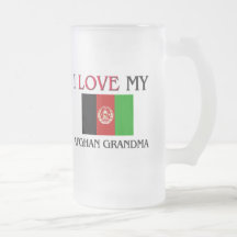 I Love My Afghan Grandma Mug