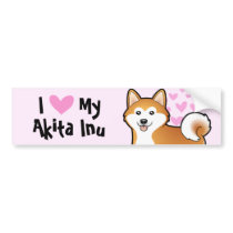 I Love My Akita Inu / Shiba Inu