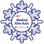 I Love My Alaskan Klee Kais (Multiple Dogs) Photo Cut Outs
