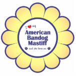 I Love My American Bandog Mastiff (Female Dog) Cut Outs
