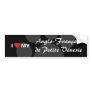 I Love My Anglo-Francais de Petite Venerie Bumper Sticker