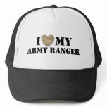 I Love My Army Ranger Trucker Hats