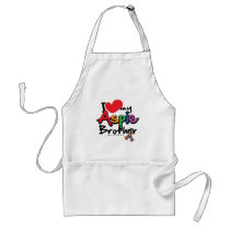 I Love My Aspie Brother Apron