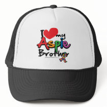 I Love My Aspie Brother Hat