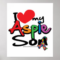 I Love My Aspie Son Print