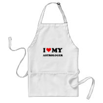 I Love My Astrologer Apron