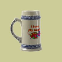 I Love My Aunt mugs