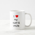 I Love My Aunt & Uncle mugs