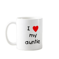 I Love My Auntie Coffee Mug