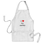 I Love My Aunties aprons
