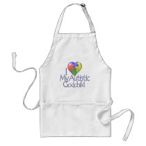 I Love My Autistic Godchild Apron