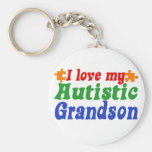I love my Autistic Grandson Key Chains