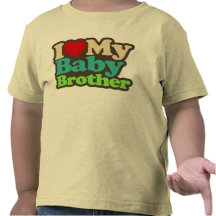 I Love My Baby Brother Tee Shirts