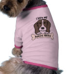 I Love My Basset Hound Doggie Tshirt