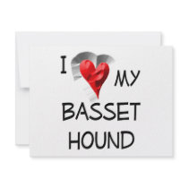 I Love My Basset Hound Announcements