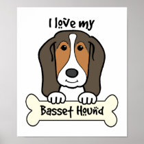I Love My Basset Hound