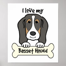 I Love My Basset Hound