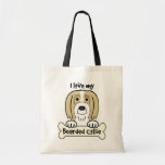 I Love My Bearded Collie Bags