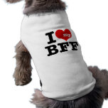 I Love My BFF Doggie Tee Shirt