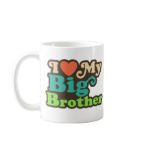 I Love My Big Brother Mug