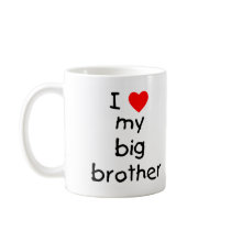 I Love My Big Brother Coffee Mug