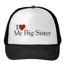I Love My Big Sister Hats