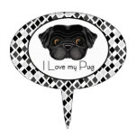 I Love my Black Pug