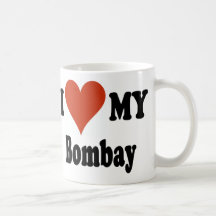 I Love My Bombay Cat Mechandise Coffee Mug